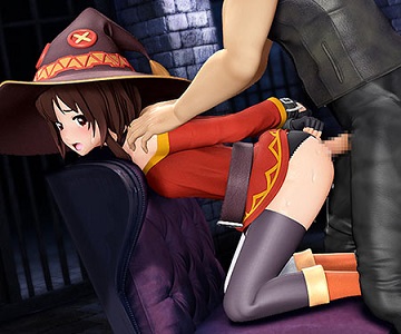 めぐみん魔法使いコスプレエッチ画像